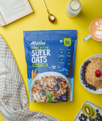 5 Easy and Healthy Oats Recipes Using ALPINO PEANUT BUTTER SUPER OATS