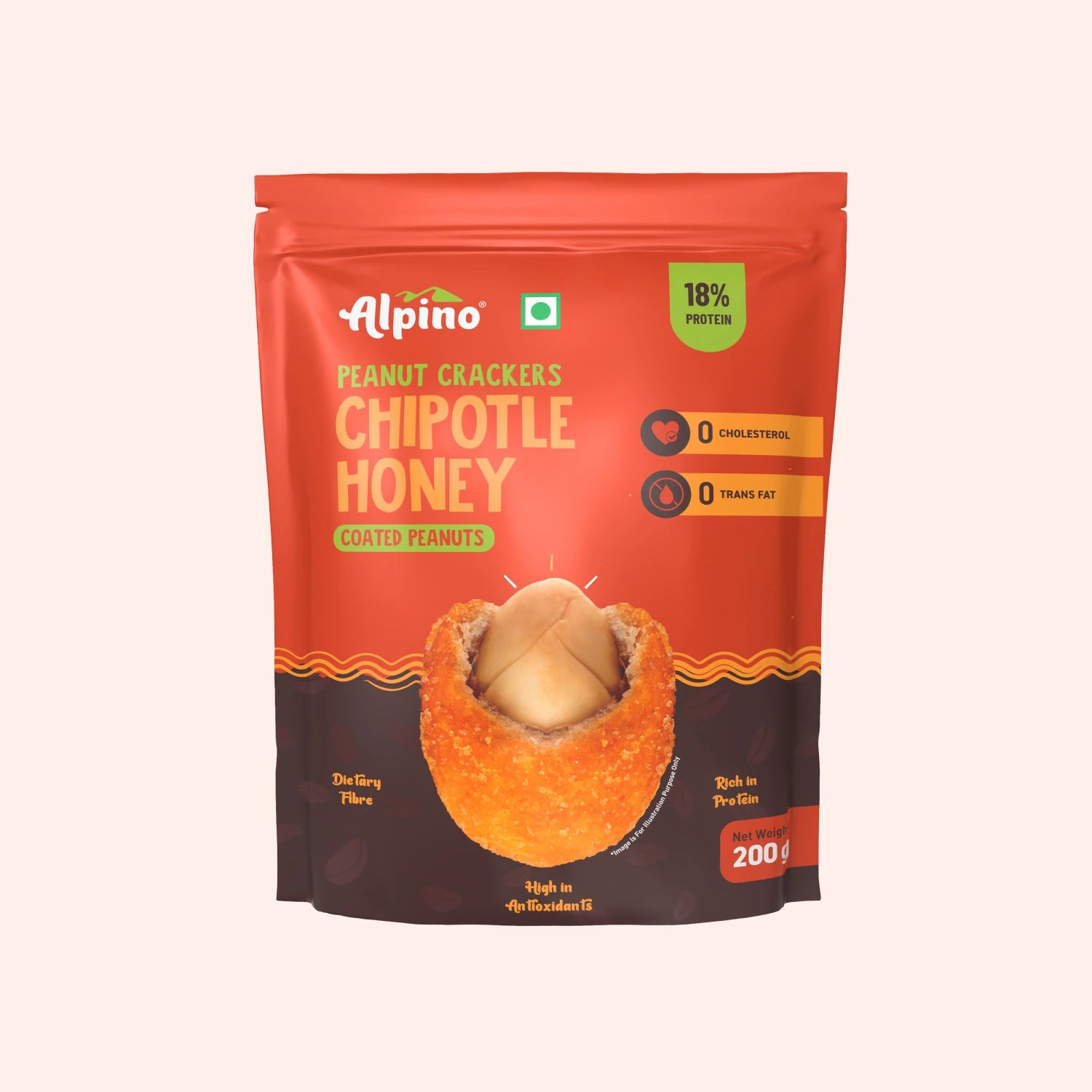 Healthy Snack With 18% Protein and Zero Trans Fat