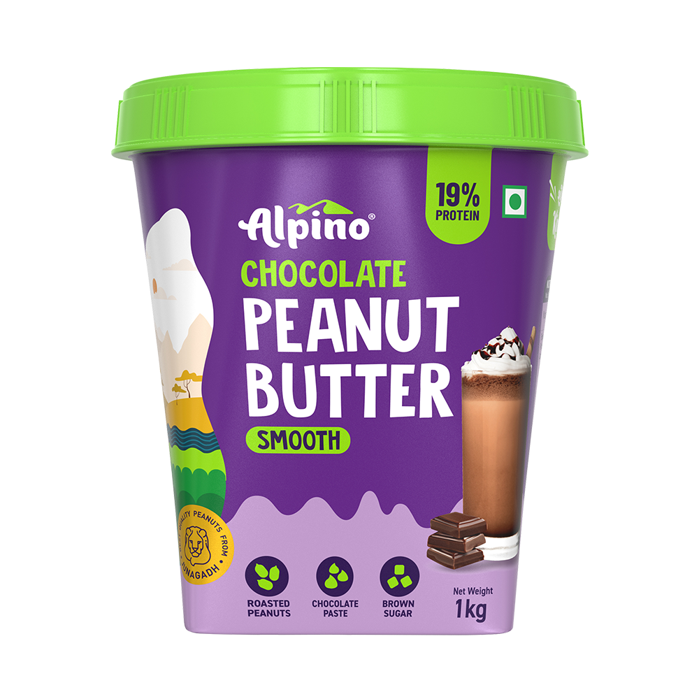 Alpino Chocolate Peanut Butter Smooth 1kg Pack