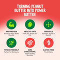 Alpino Peanut Butter with 30% Protein and Zero Cholesterol