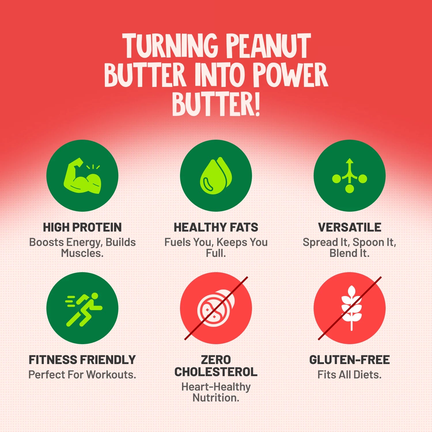 Alpino Peanut Butter with 30% Protein and Zero Cholesterol