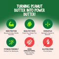 Alpino Crunchy Peanut Butter – Protein-Packed, Pure & Guilt-Free