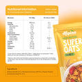 Clean ingredients and zero added sugar breakfast option