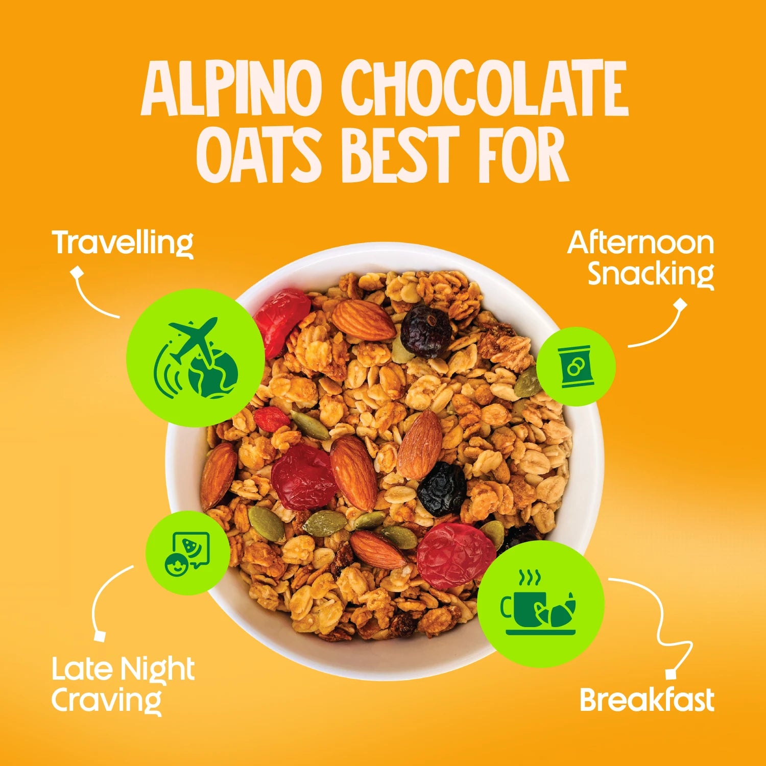 Healthy oats with real taste and clean nutrition