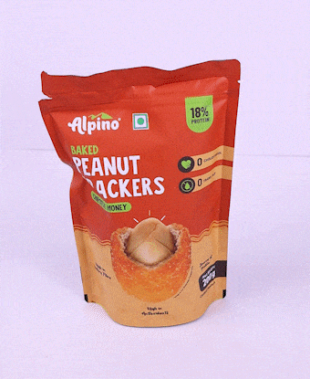 Chipotle Honey Coated Peanuts With 18% Protein in Vibrant Packaging