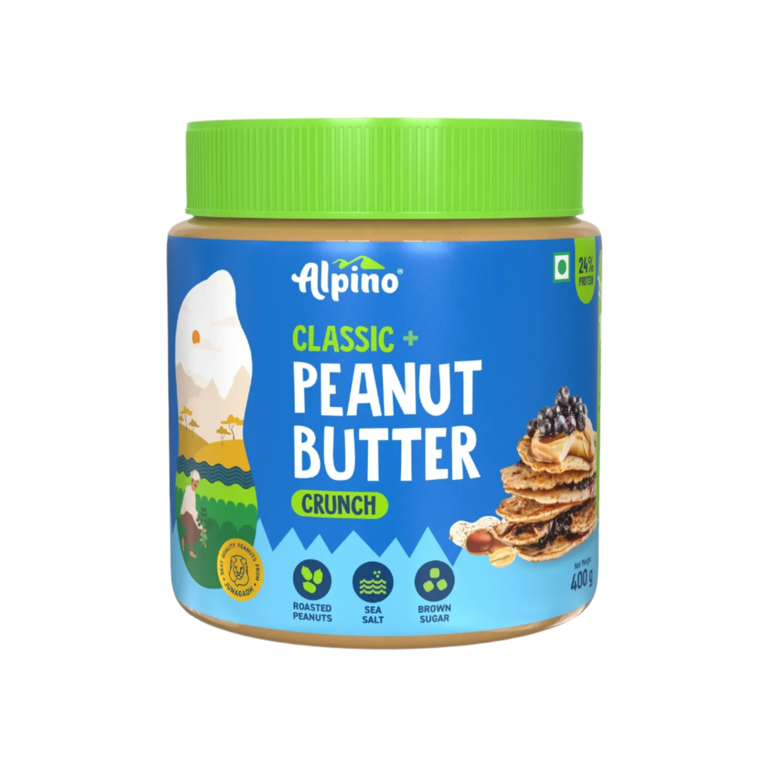 Premium Quality Classic + Peanut Butter Crunch by Alpino