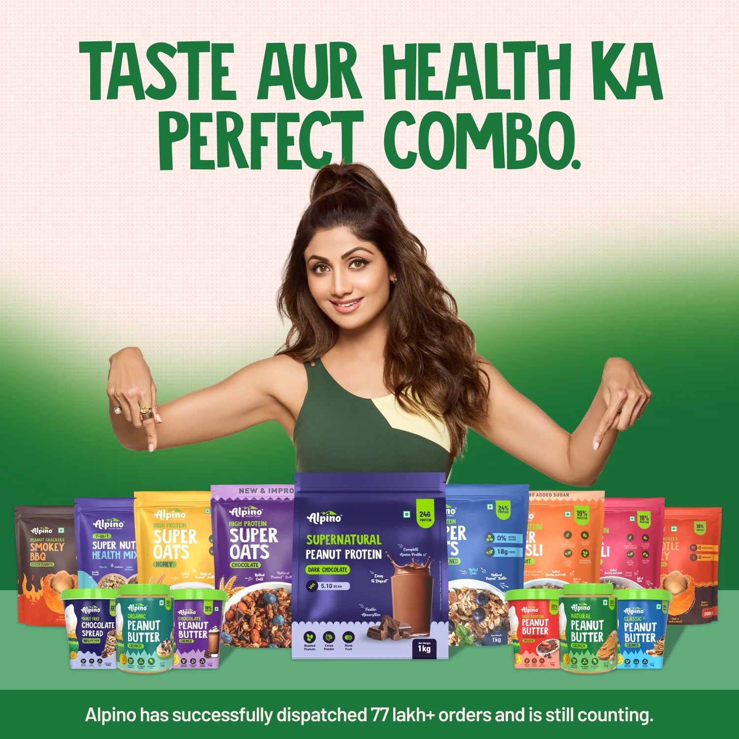 Alpino's Tasty & Healthy Peanut Protein Product