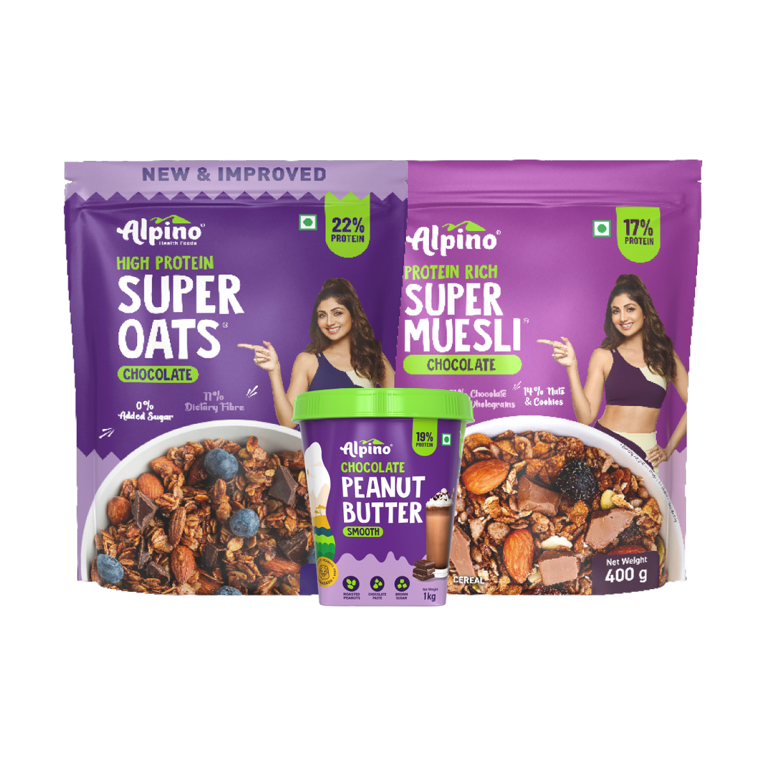 Alpino Chocolate Breakfast Trio for a Nutritious Start