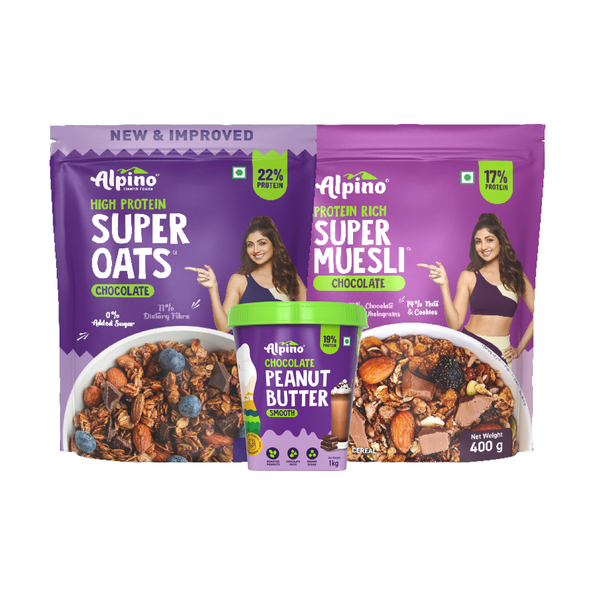 Alpino Chocolate Breakfast Trio for a Nutritious Start