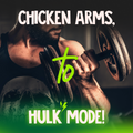 Weight Gain and Muscle-building Journey Side-by-side
