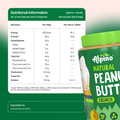 Alpino Natural Peanut Butter Crunch Nutrition Facts