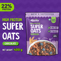 Delicious Chocolate Oats With 15% Protein and No Added Sugar