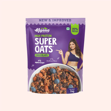 Alpino High Protein Super Oats Chocolate 1kg Pack