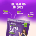 Healthy Chocolate Oats – Zero Added Sugar, 22g Protein