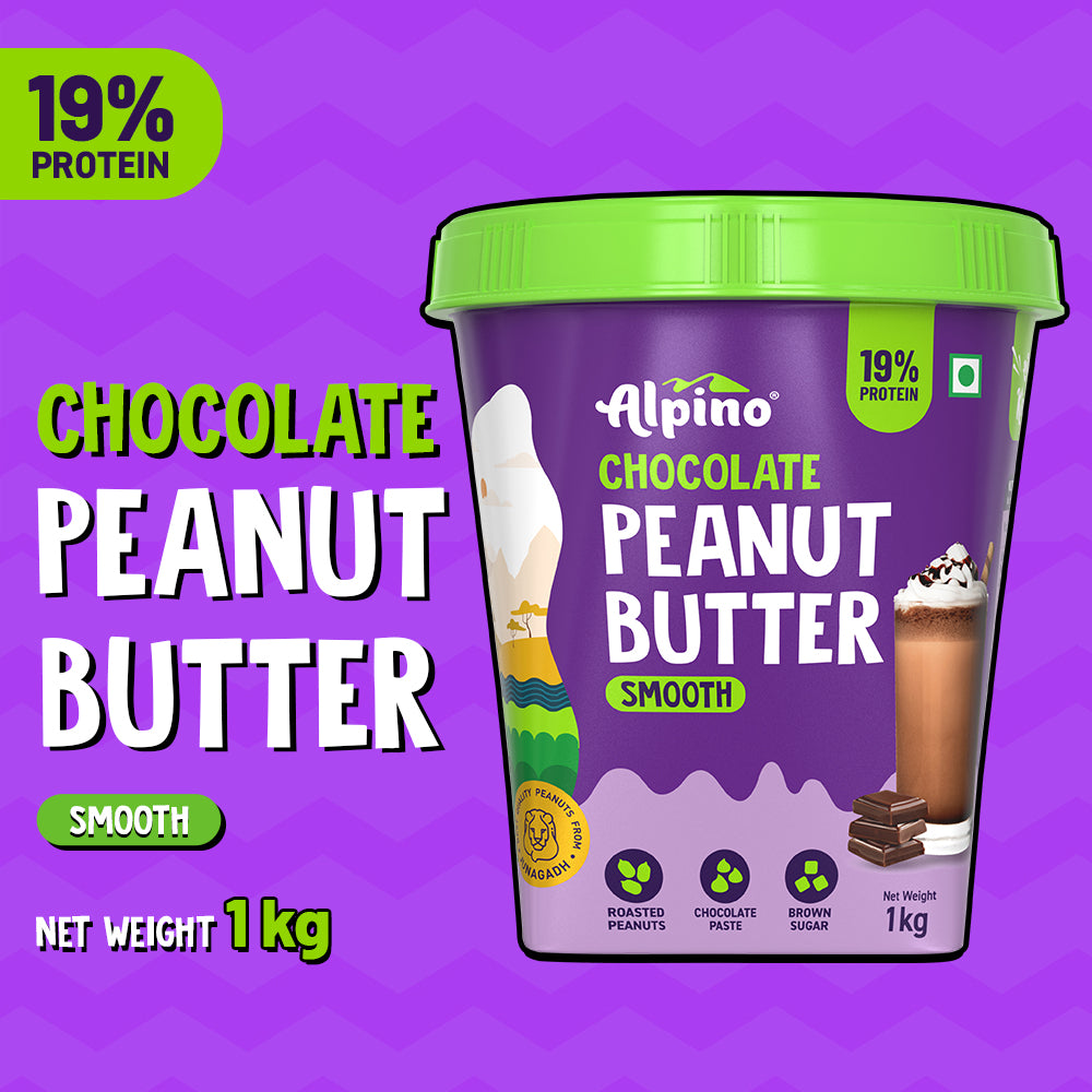 Alpino Chocolate Peanut Butter Smooth With 19% Protein