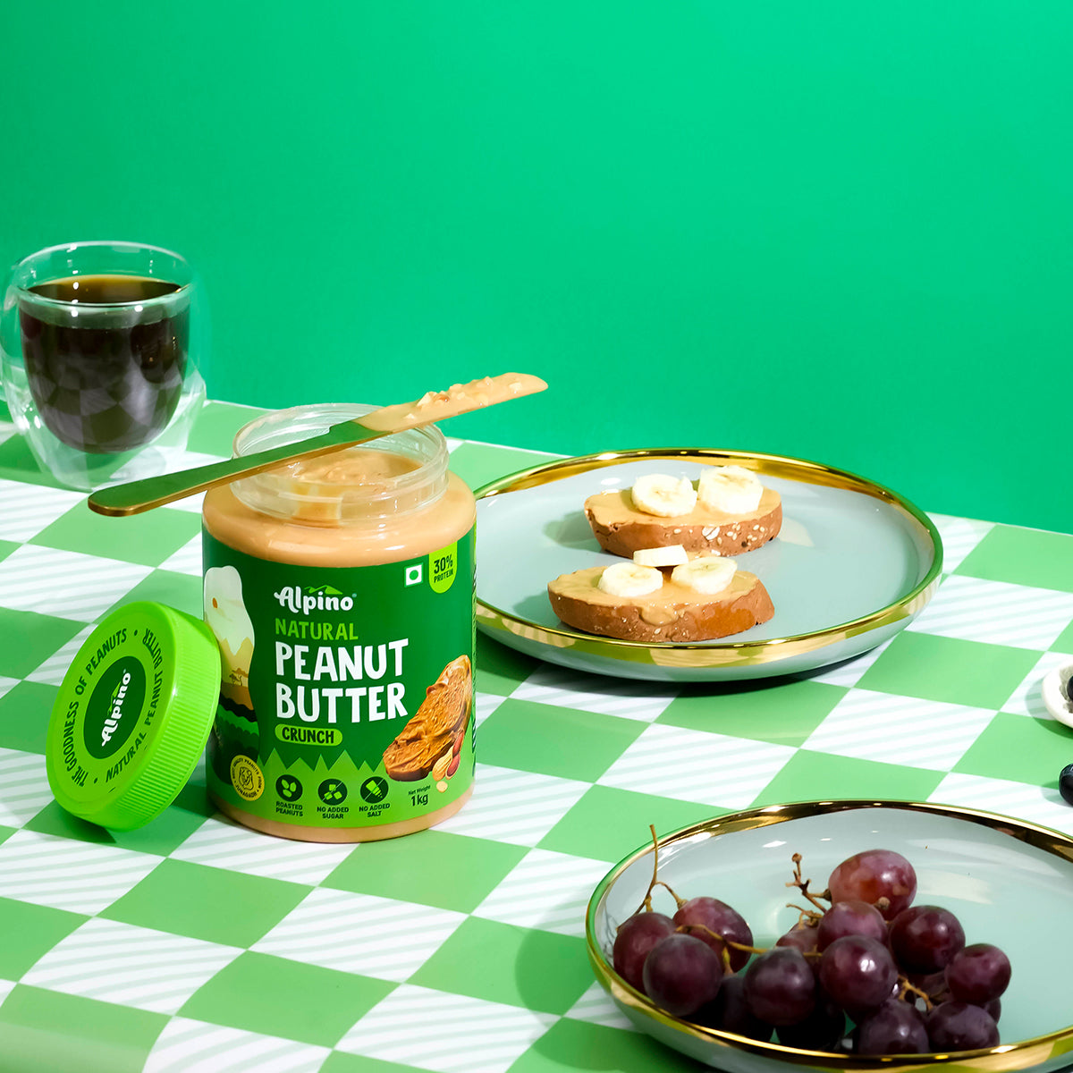 100% Natural Alpino Peanut Butter