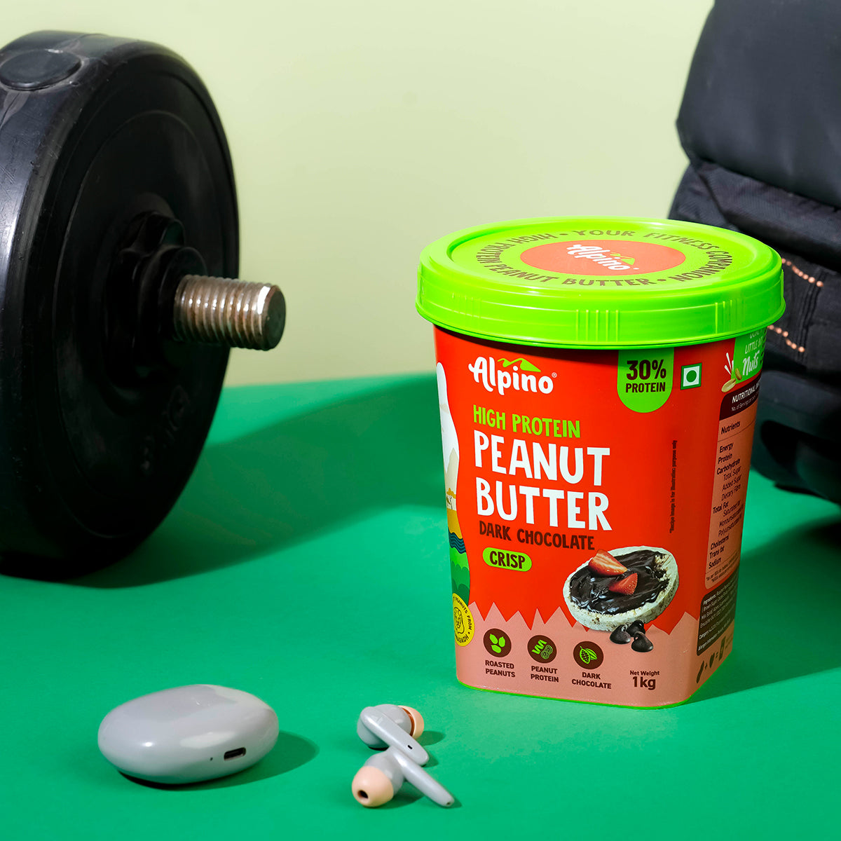 High-Protein Peanut Butter with No Bad Ingredients
