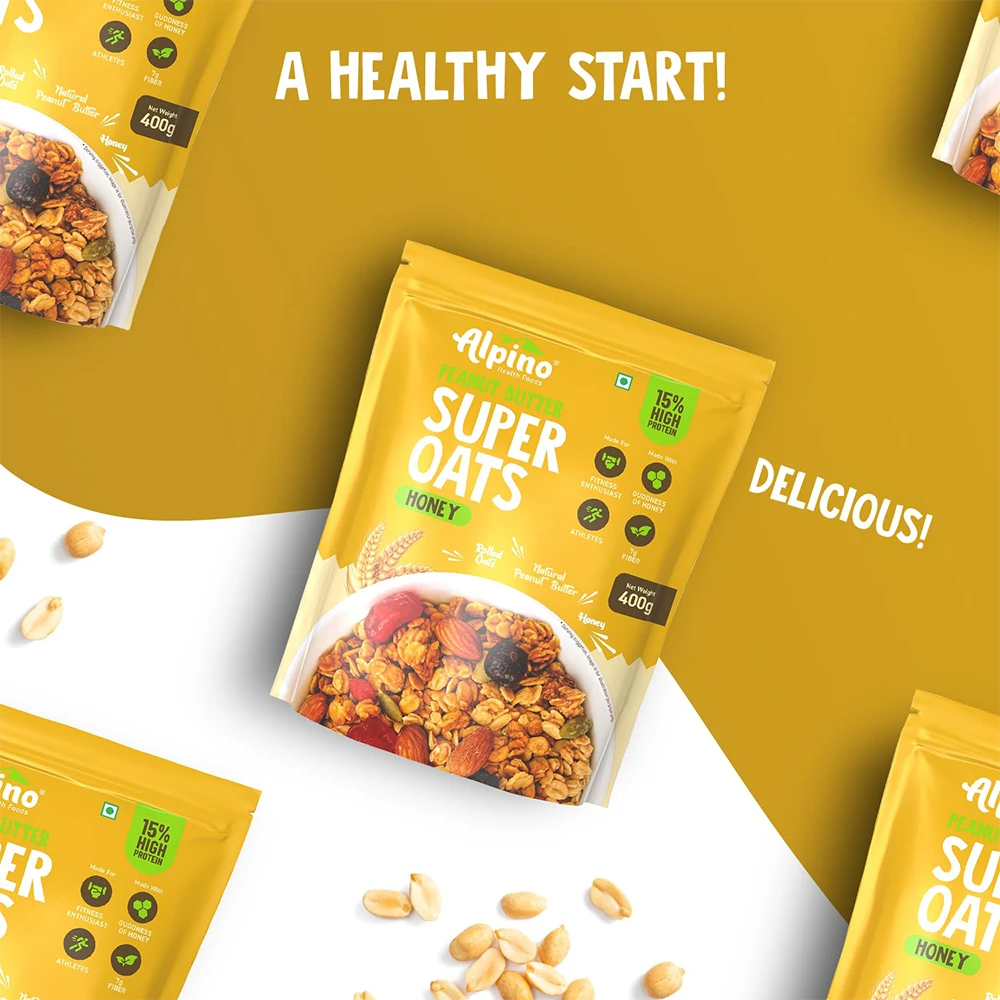 Alpino Super Oats Honey for a Healthy Start