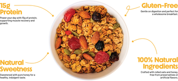 Alpino Super Oats Honey – High Protein Breakfast Pack