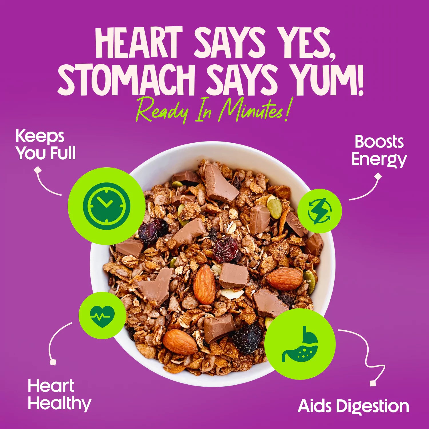 Protein-rich Muesli With Chocolate, Oats & Nuts