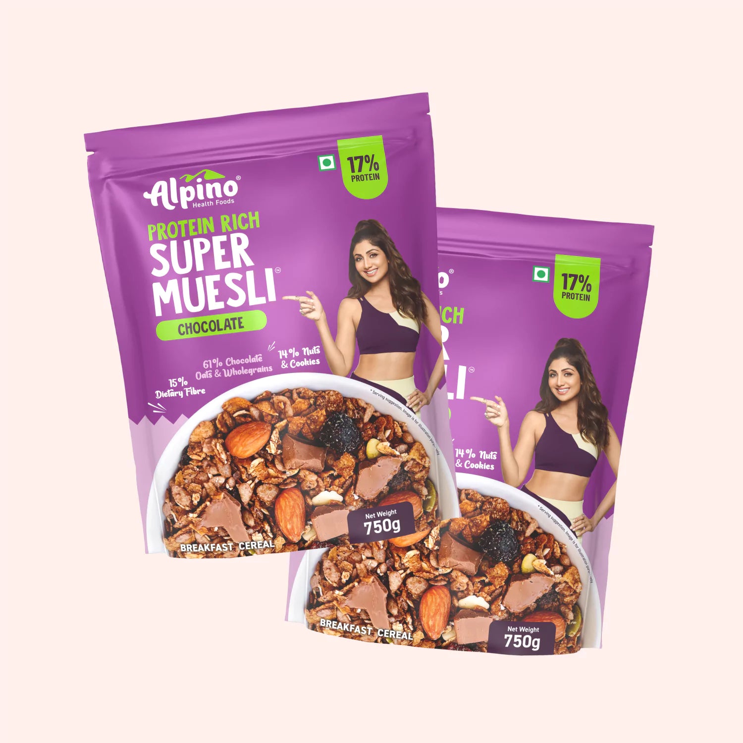 Protein-packed Chocolate Muesli for a Chocolatey Start