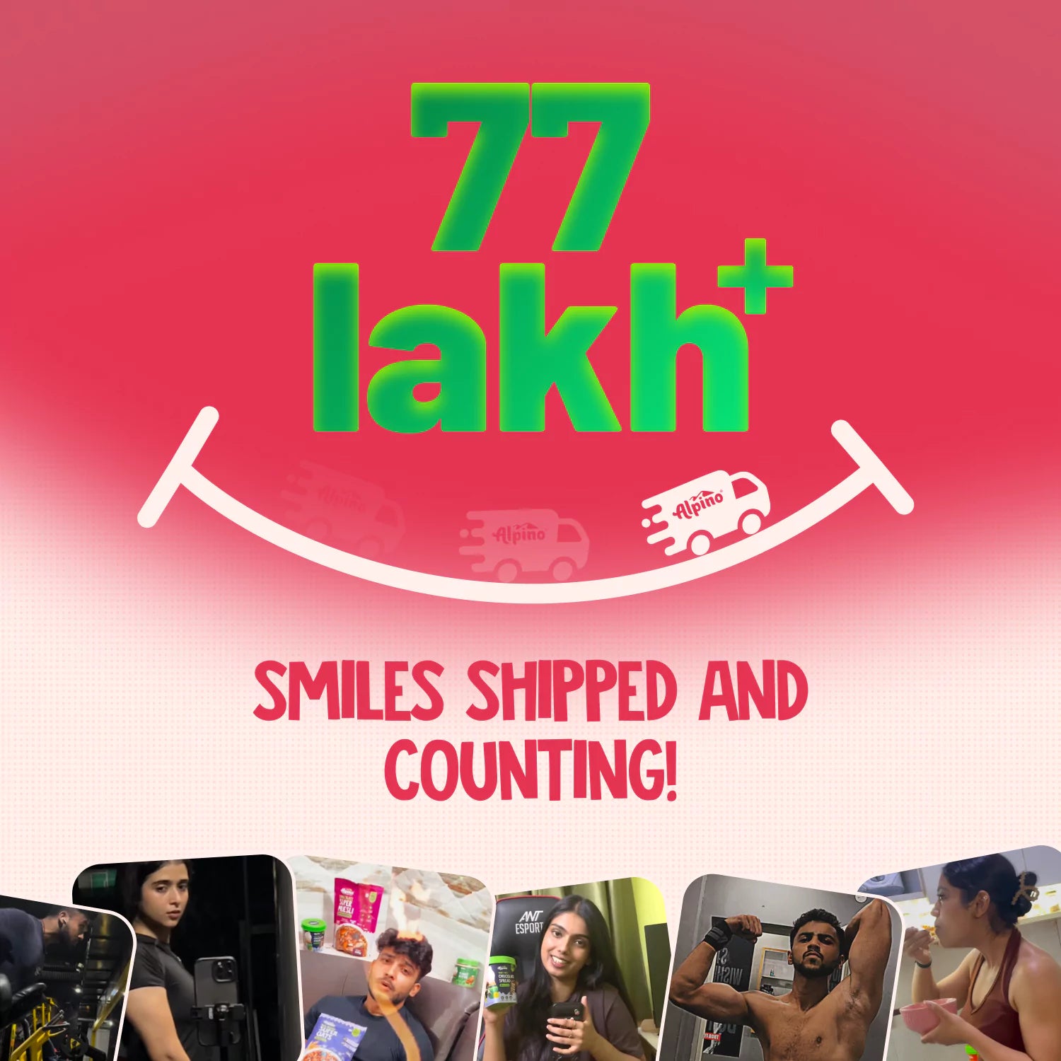 Trusted by Millions – 77 Lakh Happy Customers