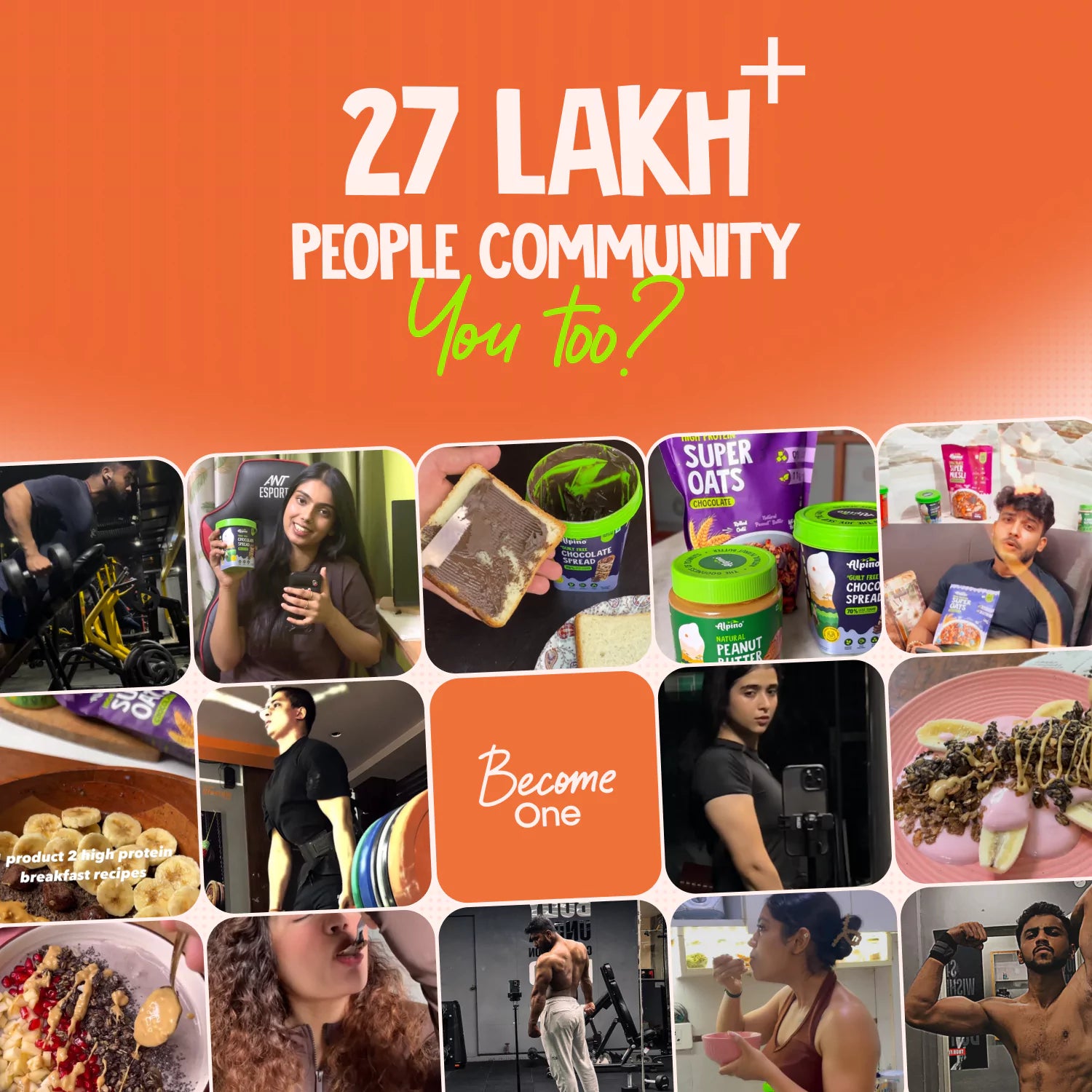 Join the 27 Lakh+ Strong Alpino Community