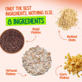 Ragi, Oats, Wheat, and Corn Flakes in Every Nutritious Bowl