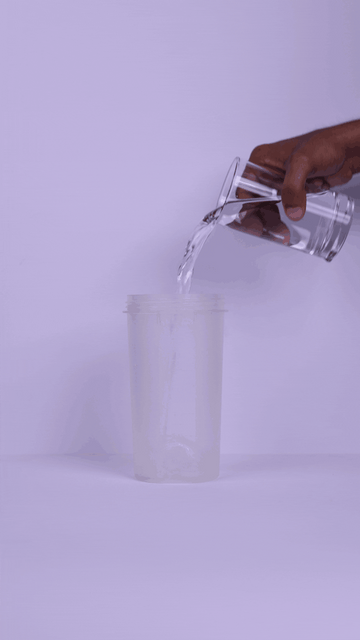 Just Add Water or Milk to Mango Protein Powder