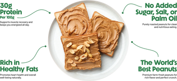The perfect spread for toast - Fiber-Rich, Clean Ingredients