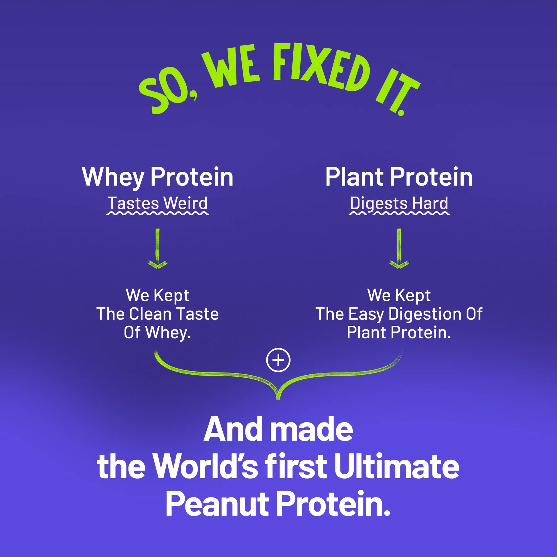 Ultimate peanut plant protein powder in India with easy digestion and clean taste