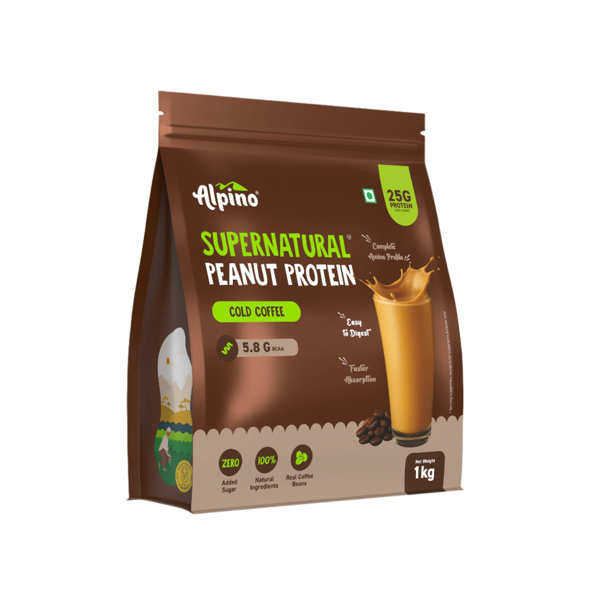 Alpino Supernatural Cold Coffee Protein Powder