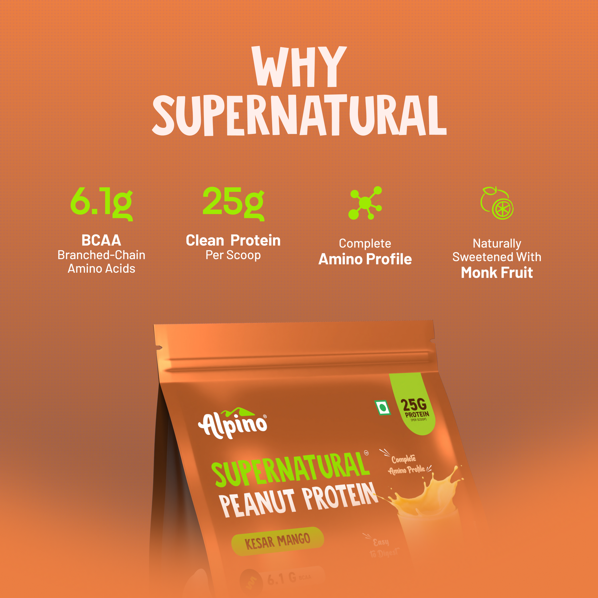 100% Natural Peanut Protein With No Preservatives