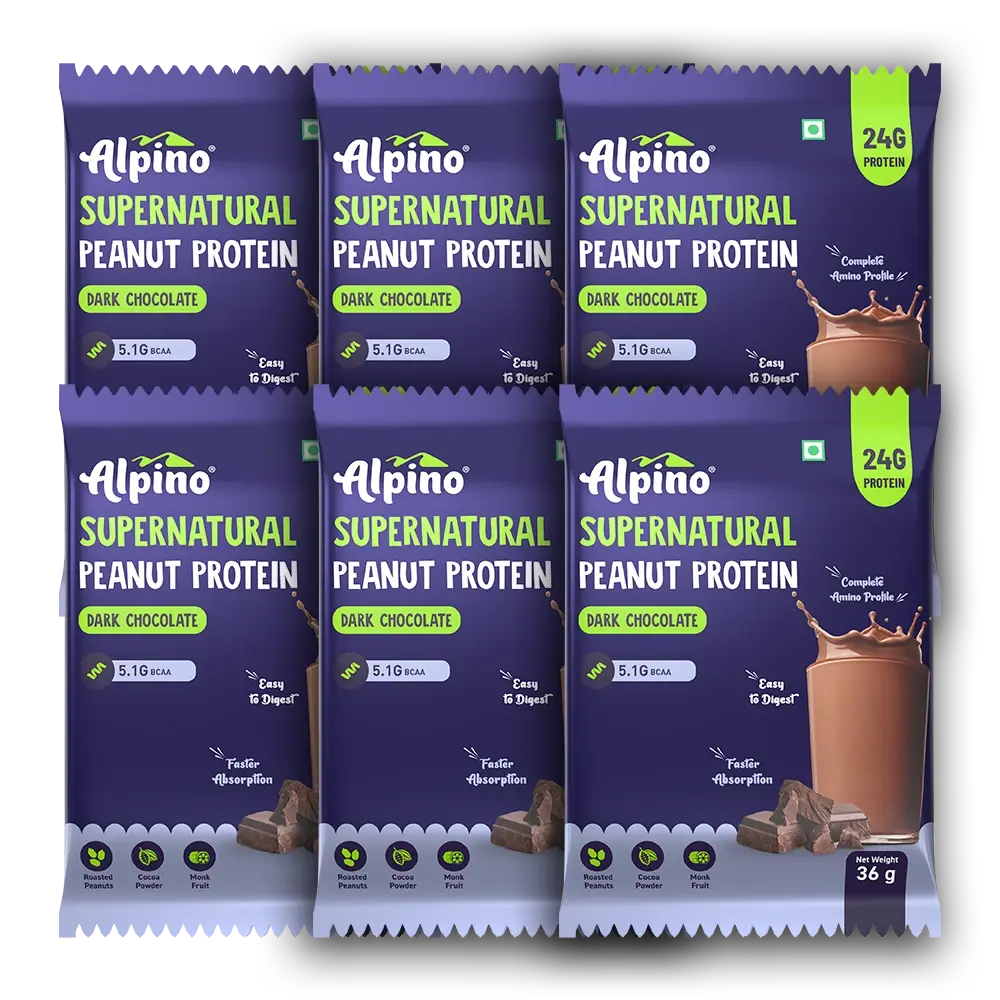6-pack High Protein Peanut Powder for Daily Nutrition