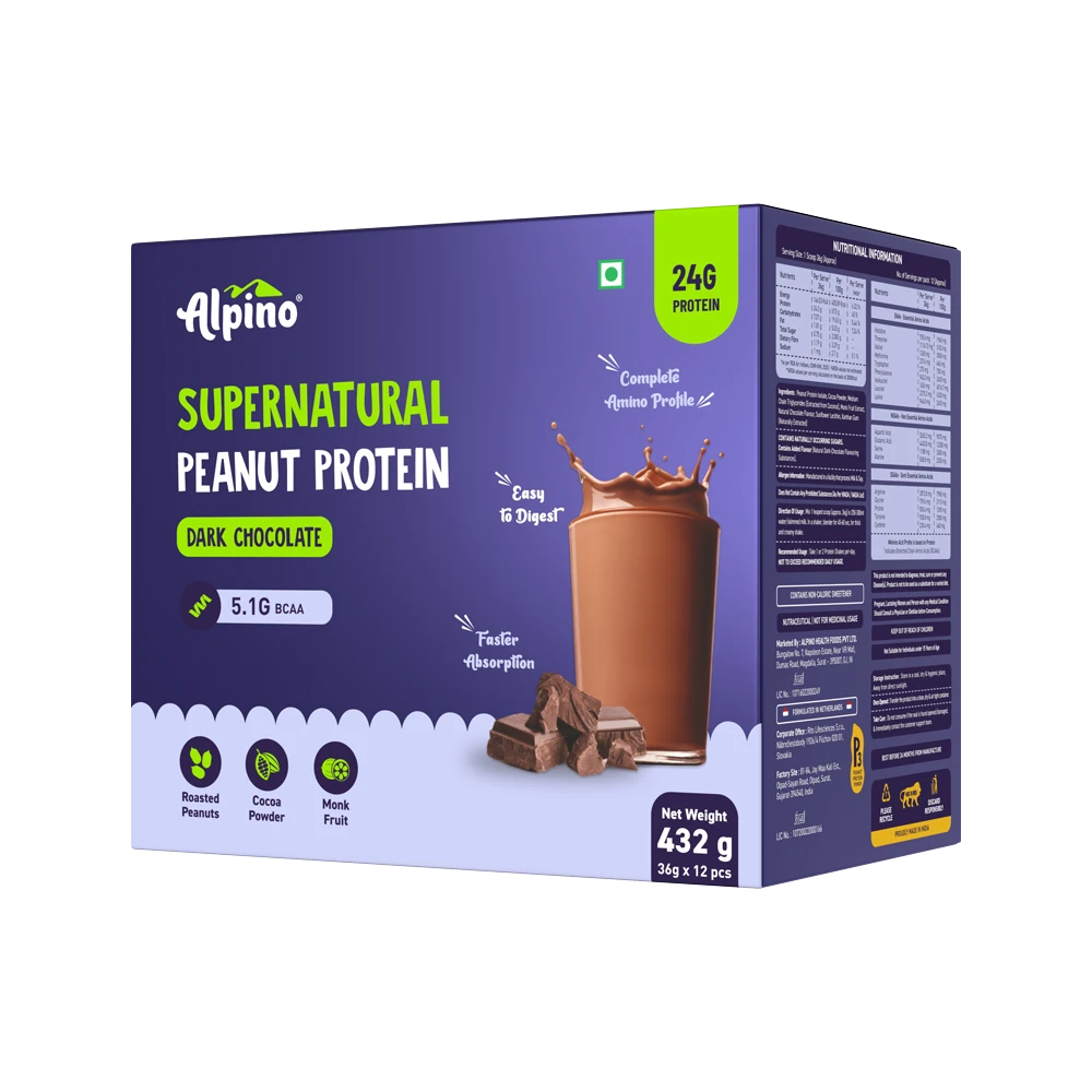 High-protein Peanut Powder With 24g Protein Per Serving