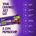 Unwrapped Alpino Chocolate Protein Bar showing texture and taste