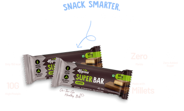 Try Alpino Coffee Protein Bar, which is healthy maida and added sugar free