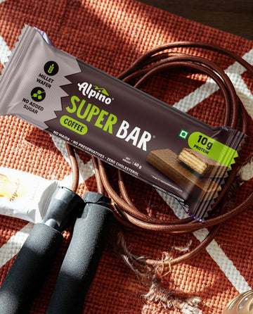Alpino Coffee protein bar for Pre workout