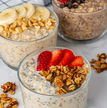 Protein packed overnight oats