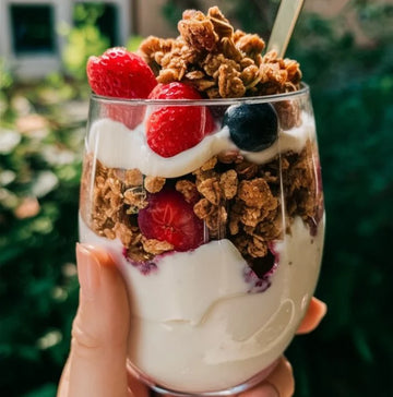 Peanut Butter yogurt parfait