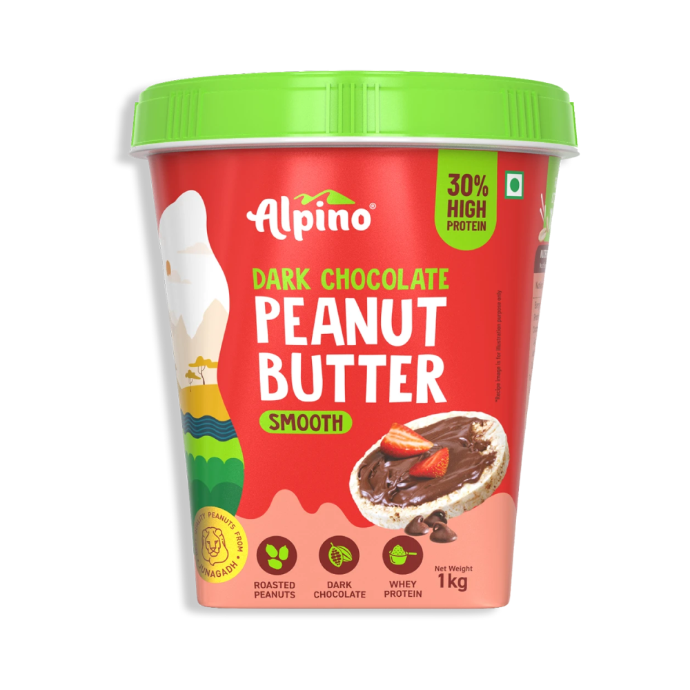 Peanut butter with store dark chocolate