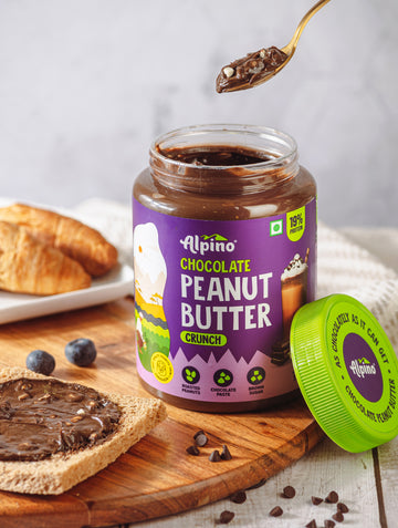 How is Peanut butter healthier for snacks compared to other spreads?
