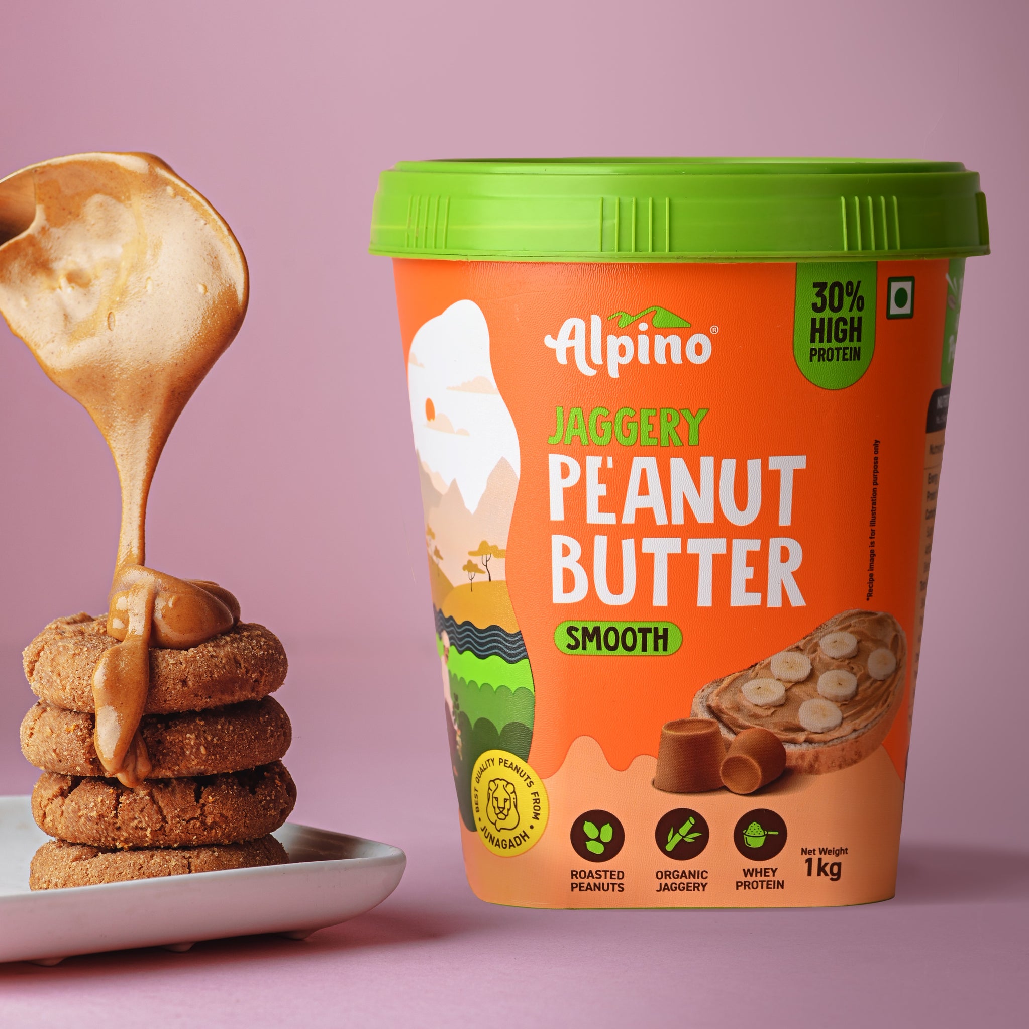 Alpino High Protein Jaggery Peanut Butter: A review of taste, texture and quality
