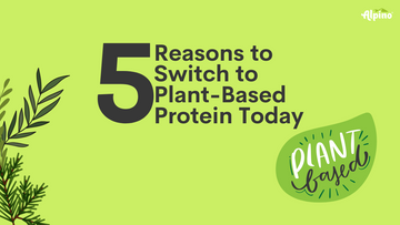 Ditch the Whey: 5 Reasons to Switch to Plant-Based Protein Today