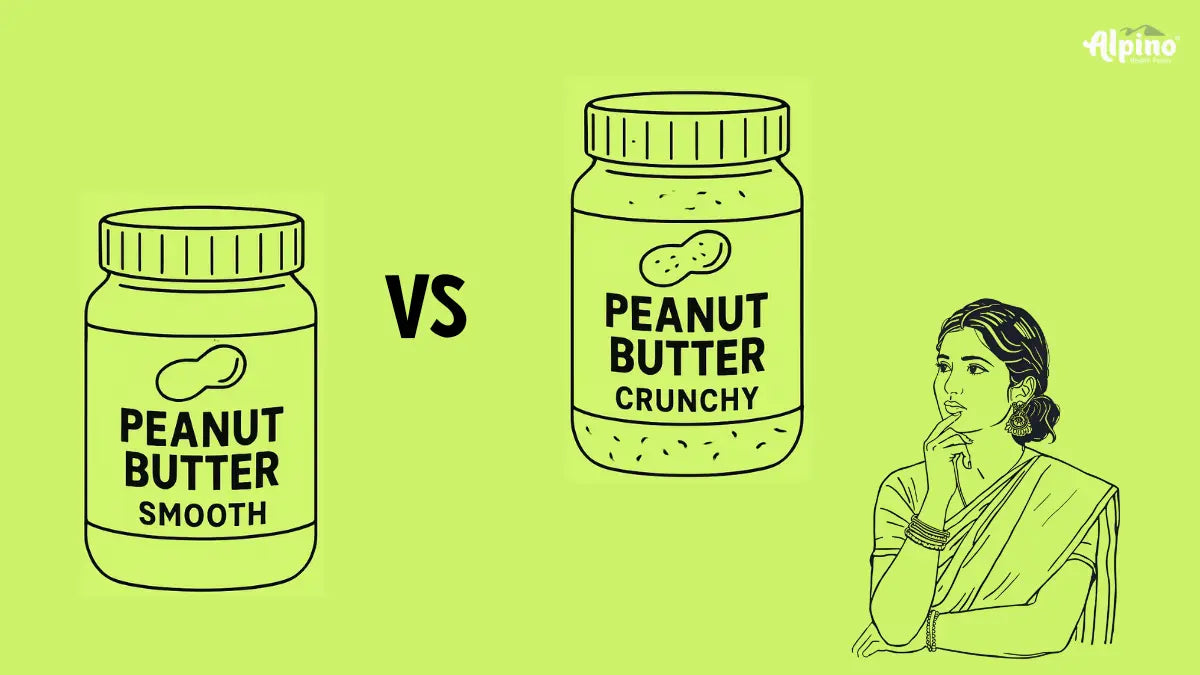 Alpino peanut butter crunch and smooth