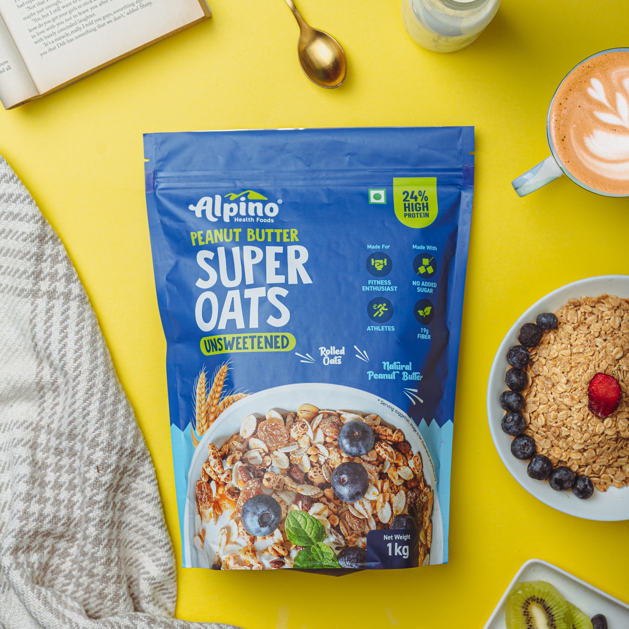 5 Easy and Healthy Oats Recipes Using ALPINO PEANUT BUTTER SUPER OATS