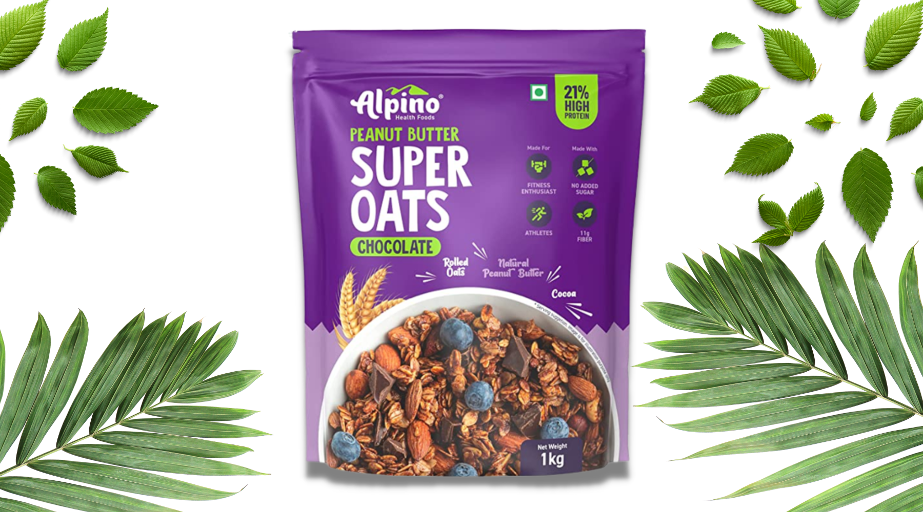 Alpino Peanut Butter Super Oats with Chocolate: A Review of nutritional information