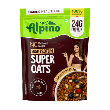 High Protein Super Rolled Oats Classic Coffee