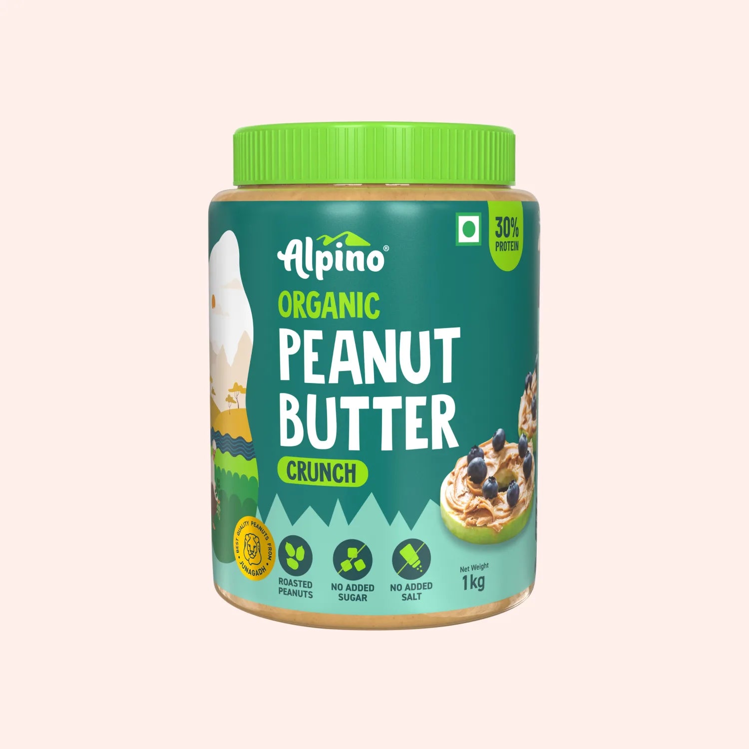 Organic Natural Peanut Butter Crunch