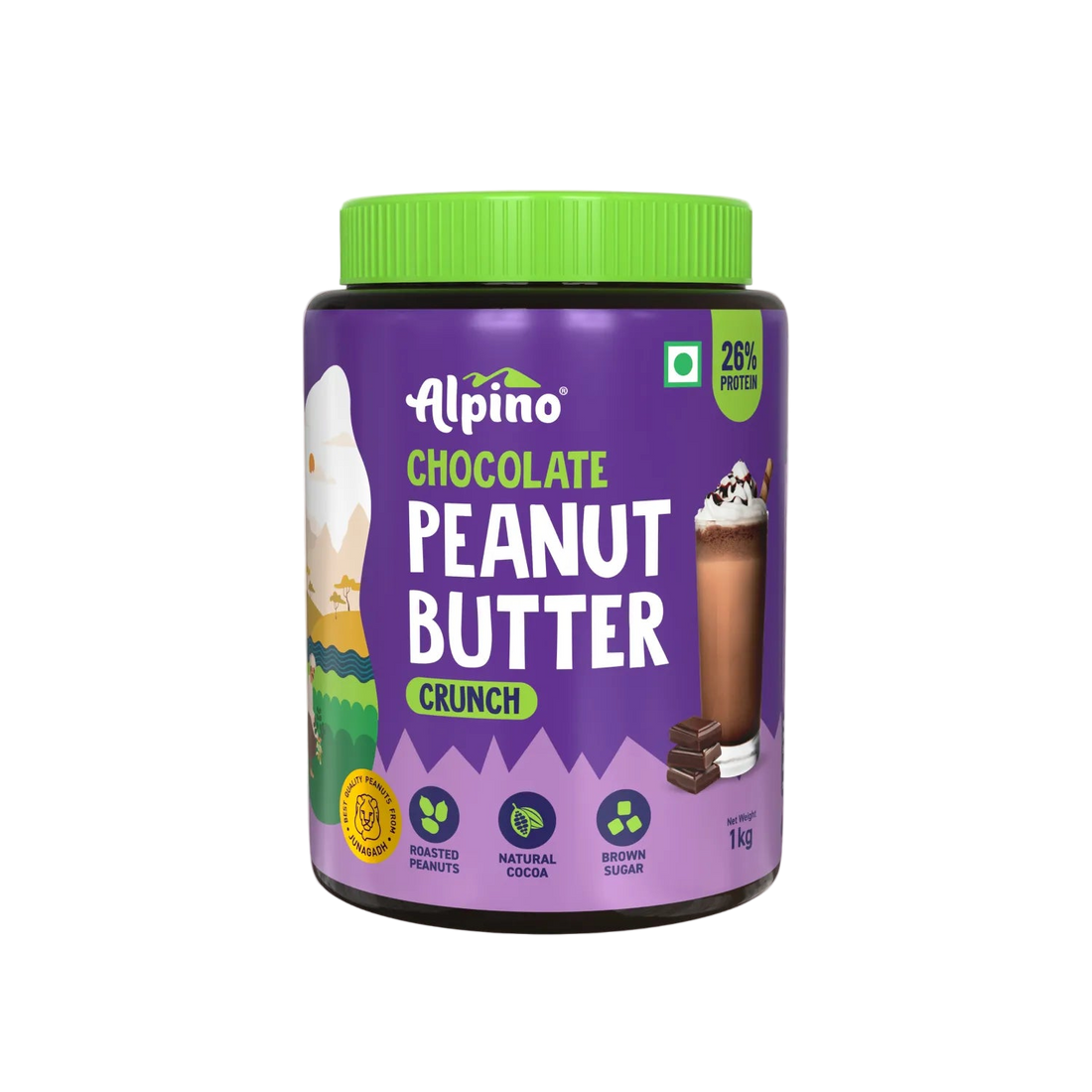 Chocolate Peanut Butter Dark Crunch Pack of 1kg